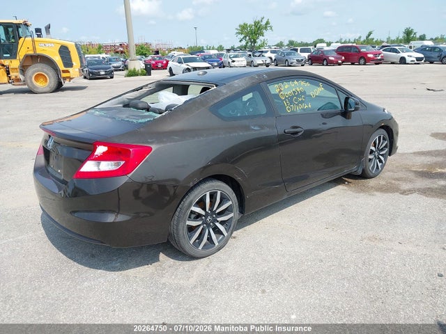 2013 Honda Civic Ex-l მანქანა იყიდება აუქციონზე, vin: 2HGFG3B95DH001540, აუქციონის ნომერი: 20264750