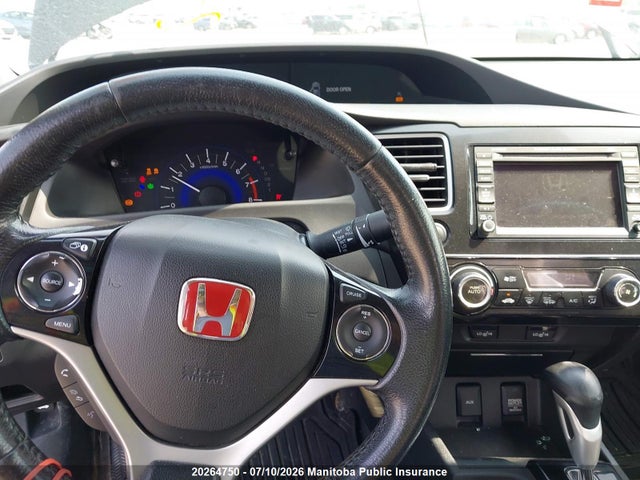 2013 Honda Civic Ex-l მანქანა იყიდება აუქციონზე, vin: 2HGFG3B95DH001540, აუქციონის ნომერი: 20264750