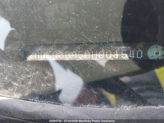 2013 Honda Civic Ex-l მანქანა იყიდება აუქციონზე, vin: 2HGFG3B95DH001540, აუქციონის ნომერი: 20264750