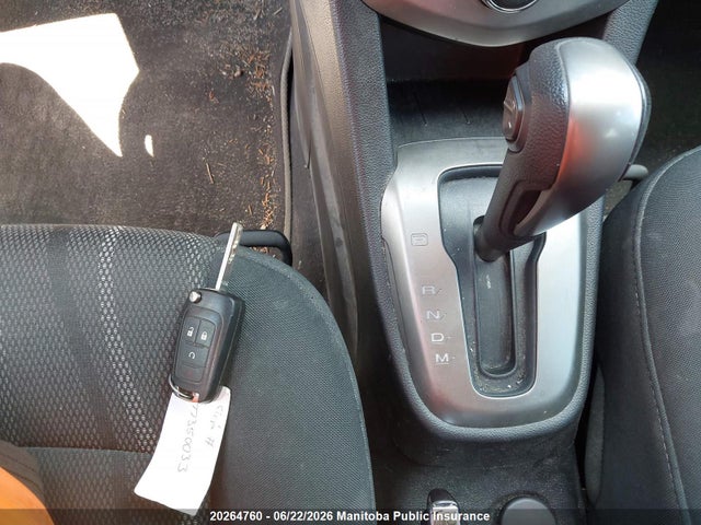 20264760 :رقم المزاد ، 1G1JC6EHXC4115014 vin ، 2012 Chevrolet Sonic Lt مزاد بيع
