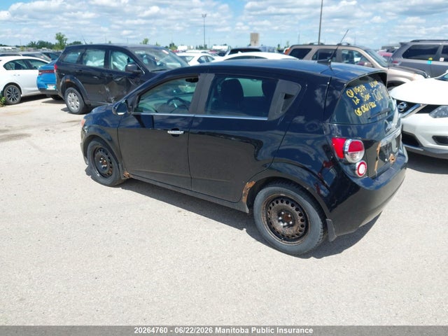 20264760 :رقم المزاد ، 1G1JC6EHXC4115014 vin ، 2012 Chevrolet Sonic Lt مزاد بيع