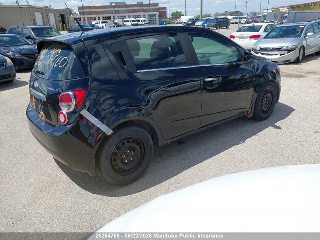 20264760 :رقم المزاد ، 1G1JC6EHXC4115014 vin ، 2012 Chevrolet Sonic Lt مزاد بيع