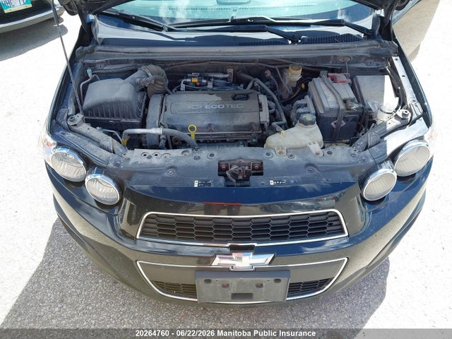 20264760 :رقم المزاد ، 1G1JC6EHXC4115014 vin ، 2012 Chevrolet Sonic Lt مزاد بيع