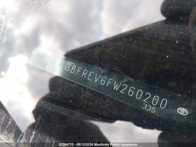Toyota RAV4 LE 2015 2T3BFREV6FW260200 Image 9