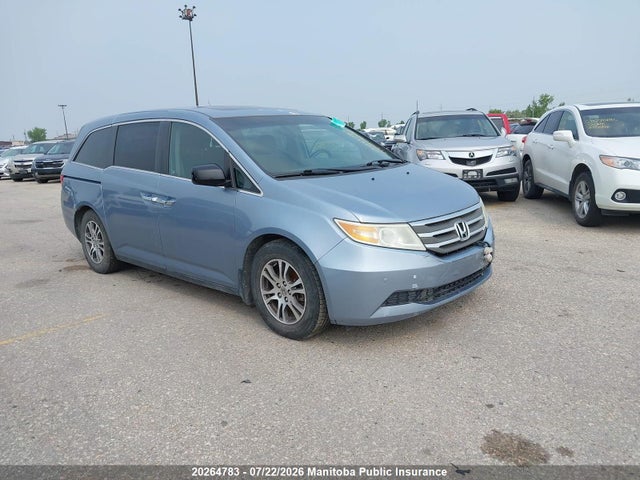 2011 Honda Odyssey Ex-l მანქანა იყიდება აუქციონზე, vin: 5FNRL5H61BB503562, აუქციონის ნომერი: 20264783