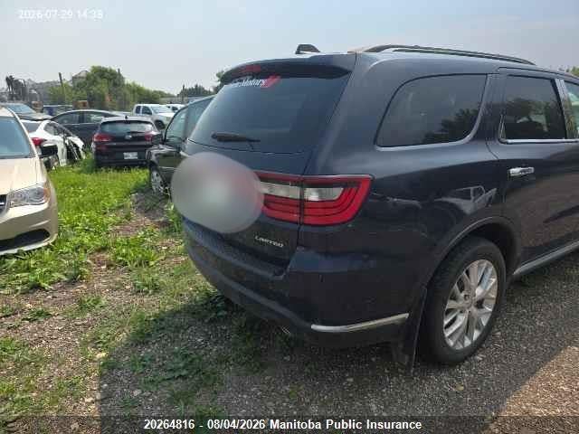 Dodge DURANGO LIMITED 2016 1C4RDJDG8GC424429 Image 4