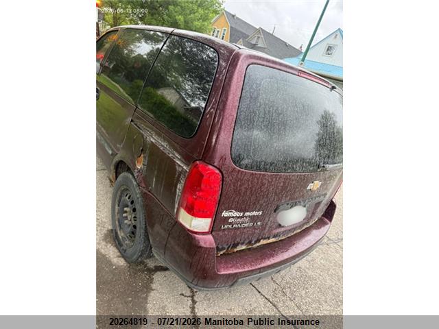 20264819 :رقم المزاد ، 1GNDU23187D182000 vin ، 2007 Chevrolet Uplander Ls مزاد بيع