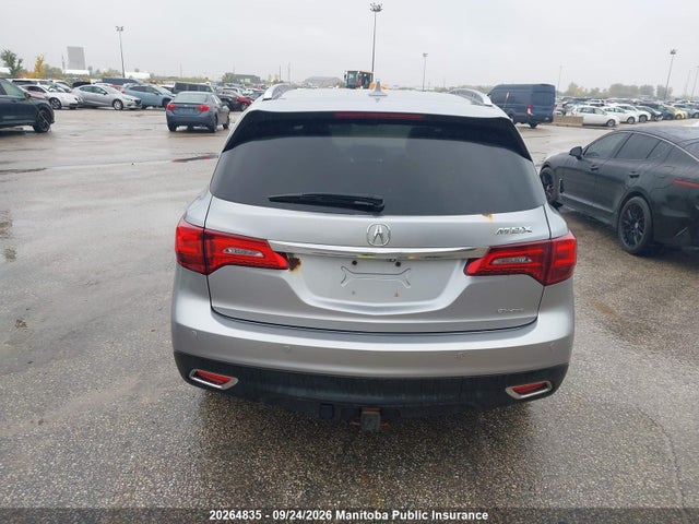 20264835 :رقم المزاد ، 5FRYD4H80GB505006 vin ، 2016 Acura Mdx Elite مزاد بيع