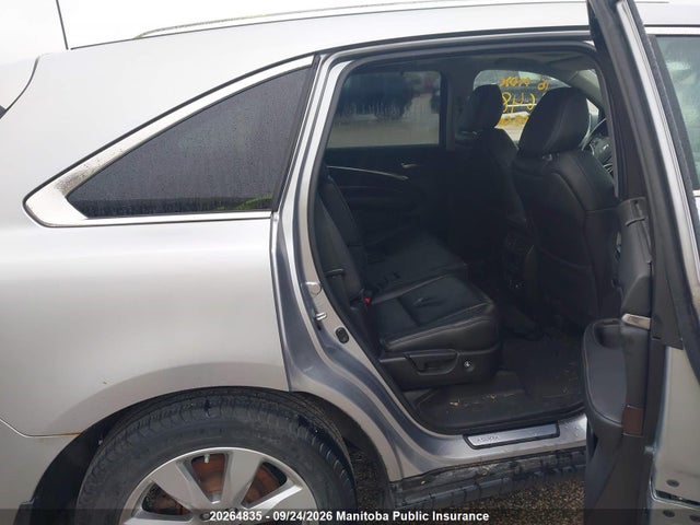 20264835 :رقم المزاد ، 5FRYD4H80GB505006 vin ، 2016 Acura Mdx Elite مزاد بيع