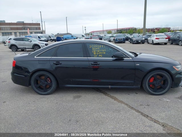 2012 Audi A6 3.0t Quattro მანქანა იყიდება აუქციონზე, vin: WAUBGCFC9CN019058, აუქციონის ნომერი: 20264841