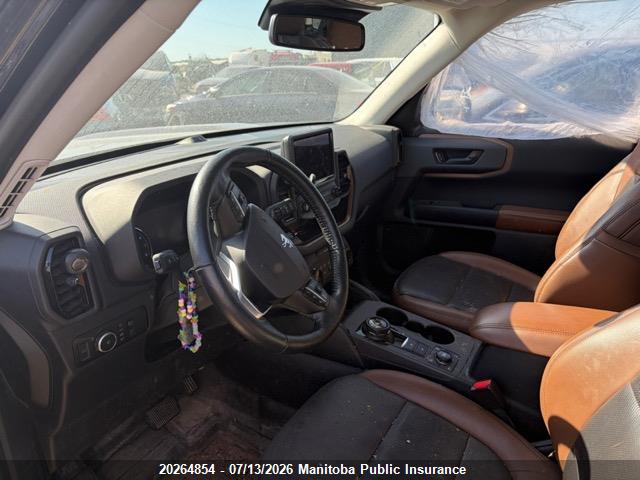 20264854 :رقم المزاد ، 3FMCR9D90NRE23924 vin ، 2022 Ford Bronco Sport Badlands مزاد بيع