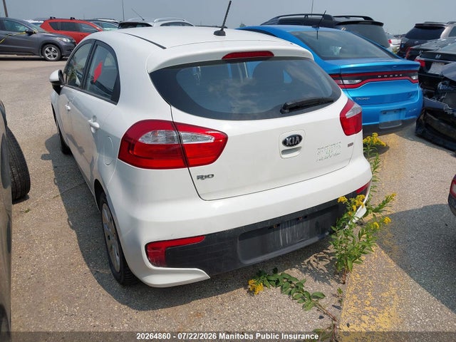 20264860 :رقم المزاد ، KNADM5A35G6573976 vin ، 2016 Kia Rio5 Lx+ مزاد بيع