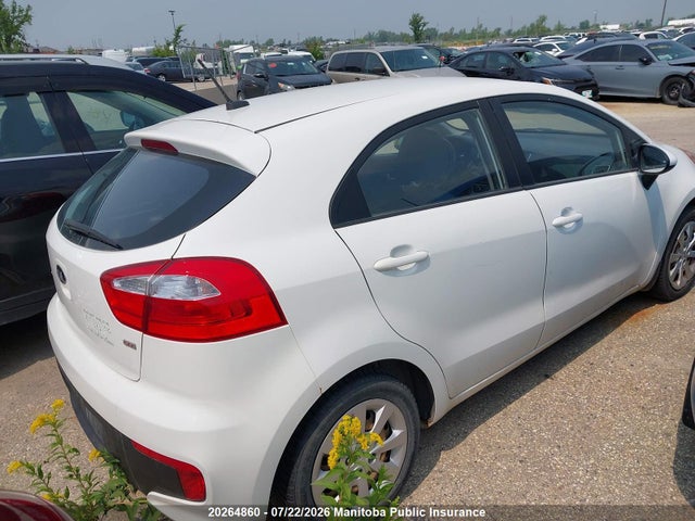 20264860 :رقم المزاد ، KNADM5A35G6573976 vin ، 2016 Kia Rio5 Lx+ مزاد بيع