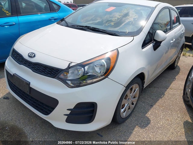 20264860 :رقم المزاد ، KNADM5A35G6573976 vin ، 2016 Kia Rio5 Lx+ مزاد بيع