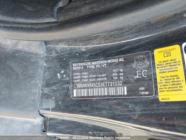 Mini Cooper 2014 WMWXM5C53ET731032 Image 9