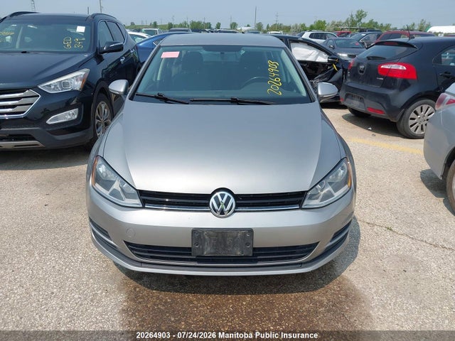 20264903 :رقم المزاد ، 3VW217AU7FM055743 vin ، 2015 Volkswagen Golf 1.8 Tsi مزاد بيع