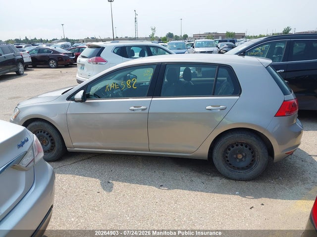 20264903 :رقم المزاد ، 3VW217AU7FM055743 vin ، 2015 Volkswagen Golf 1.8 Tsi مزاد بيع