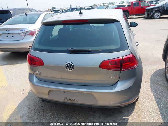 20264903 :رقم المزاد ، 3VW217AU7FM055743 vin ، 2015 Volkswagen Golf 1.8 Tsi مزاد بيع