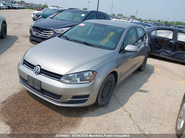 20264903 :رقم المزاد ، 3VW217AU7FM055743 vin ، 2015 Volkswagen Golf 1.8 Tsi مزاد بيع