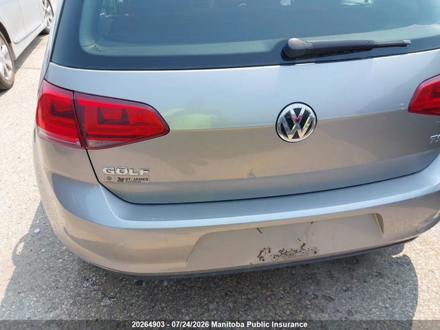 20264903 :رقم المزاد ، 3VW217AU7FM055743 vin ، 2015 Volkswagen Golf 1.8 Tsi مزاد بيع