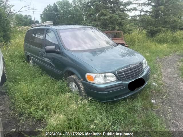 1997 Chevrolet Venture Ls Ext მანქანა იყიდება აუქციონზე, vin: 1GNDX03E1VD240072, აუქციონის ნომერი: 20264904