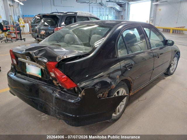 2005 Honda Civic Lx მანქანა იყიდება აუქციონზე, vin: 2HGES16665H014510, აუქციონის ნომერი: 20264906