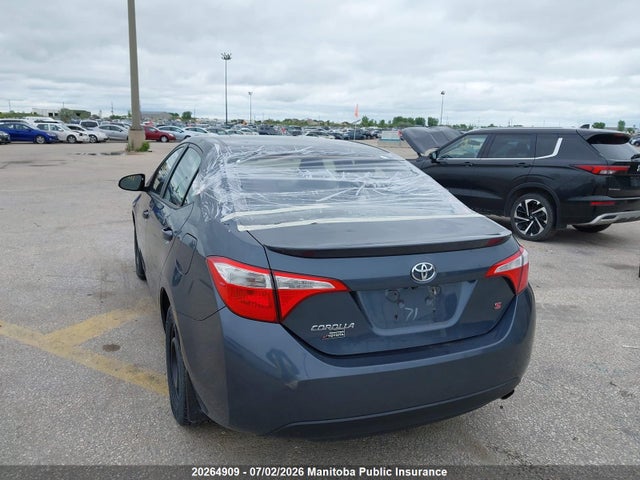 2016 Toyota Corolla S მანქანა იყიდება აუქციონზე, vin: 2T1BURHE8GC711768, აუქციონის ნომერი: 20264909
