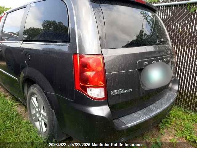 Продаж на аукціоні авто 2016 Dodge Grand Caravan Crew, vin: 2C4RDGDG4GR378785, номер лоту: 20264922
