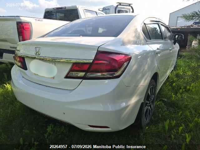 2013 Honda Civic Lx მანქანა იყიდება აუქციონზე, vin: 2HGFB2F49DH105942, აუქციონის ნომერი: 20264957
