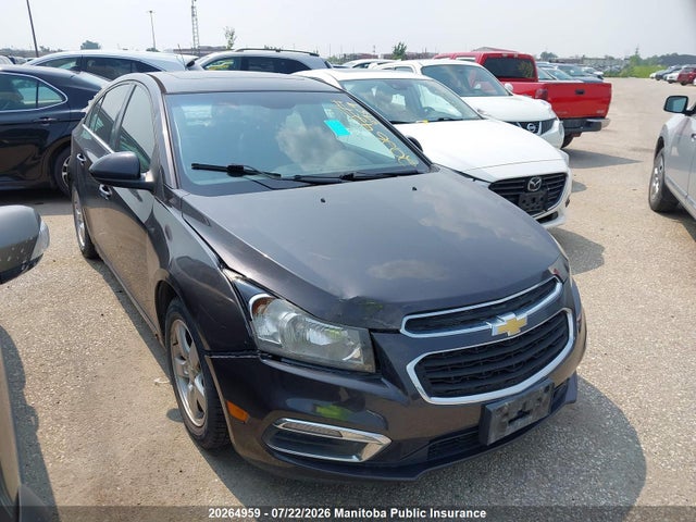 Продажа на аукционе авто 2015 Chevrolet Cruze Lt Turbo, vin: 1G1PE5SB1F7226648, номер лота: 20264959