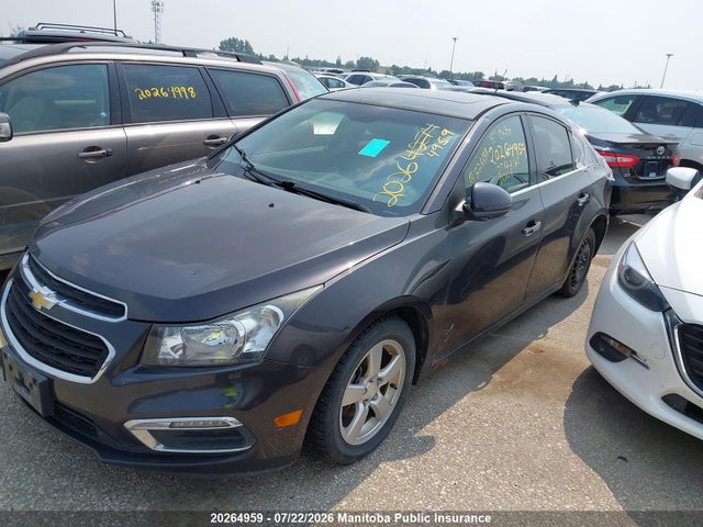 Продажа на аукционе авто 2015 Chevrolet Cruze Lt Turbo, vin: 1G1PE5SB1F7226648, номер лота: 20264959
