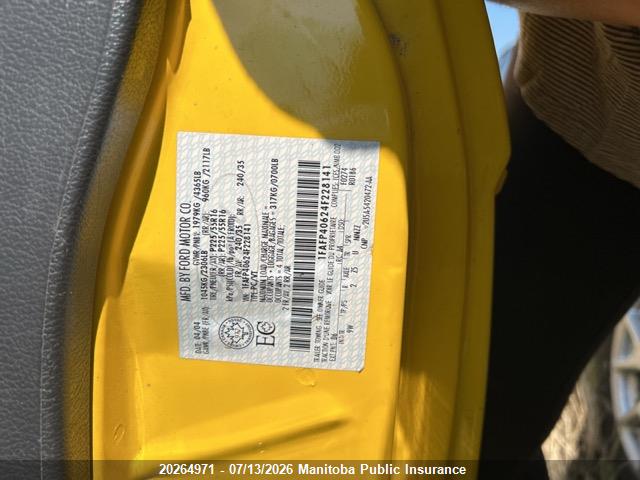 20264971 :رقم المزاد ، 1FAFP40624F228141 vin ، 2004 Ford Mustang مزاد بيع