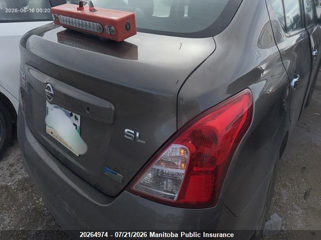 Продажа на аукционе авто 2012 Nissan Versa 1.6 Sl, vin: 3N1CN7AP7CL907437, номер лота: 20264974
