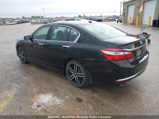 Продаж на аукціоні авто 2016 Honda Accord Touring V6, vin: 1HGCR3F99GA800232, номер лоту: 20265005
