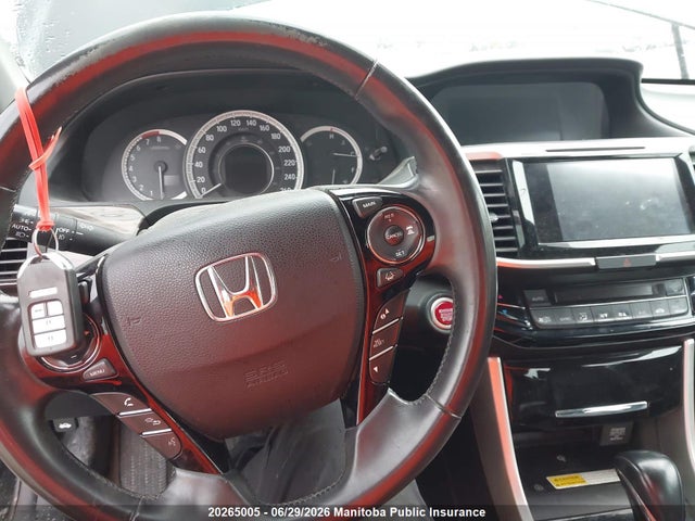 Продаж на аукціоні авто 2016 Honda Accord Touring V6, vin: 1HGCR3F99GA800232, номер лоту: 20265005