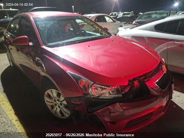 Продаж на аукціоні авто 2013 Chevrolet Cruze Lt Turbo, vin: 1G1PC5SB1D7306051, номер лоту: 20265017