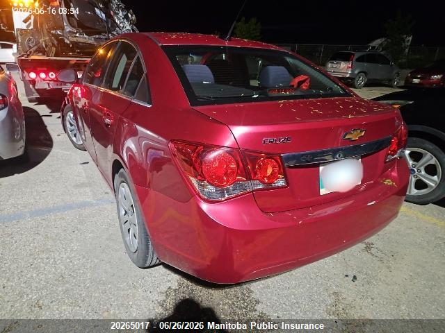 Продажа на аукционе авто 2013 Chevrolet Cruze Lt Turbo, vin: 1G1PC5SB1D7306051, номер лота: 20265017
