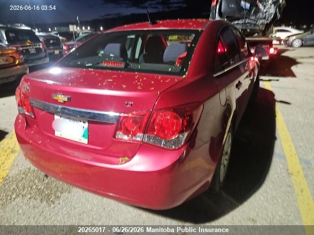 Продажа на аукционе авто 2013 Chevrolet Cruze Lt Turbo, vin: 1G1PC5SB1D7306051, номер лота: 20265017