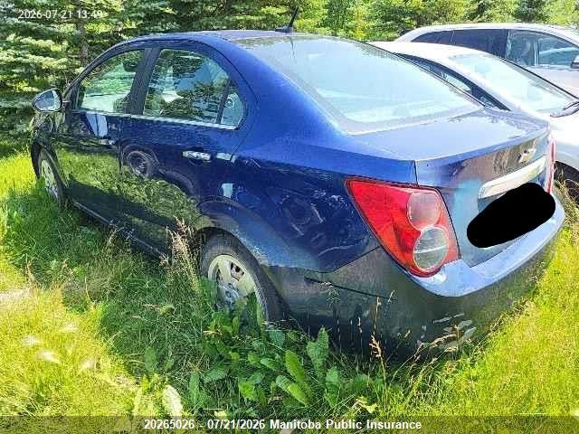 20265026 :رقم المزاد ، 1G1JC5SH2C4197626 vin ، 2012 Chevrolet Sonic Lt مزاد بيع
