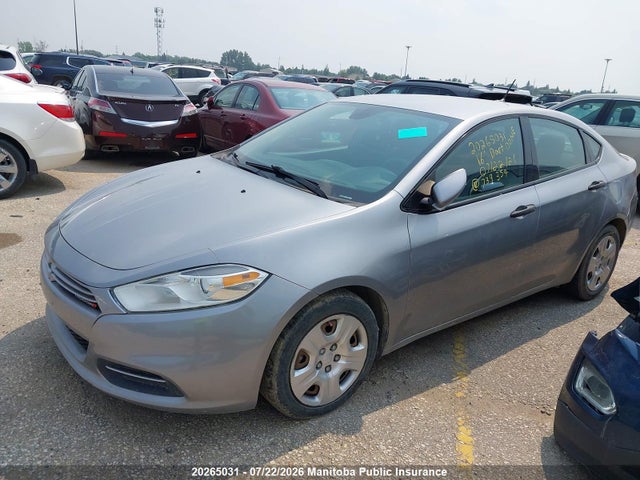2016 Dodge Dart Se მანქანა იყიდება აუქციონზე, vin: 1C3CDFAA9GD739354, აუქციონის ნომერი: 20265031