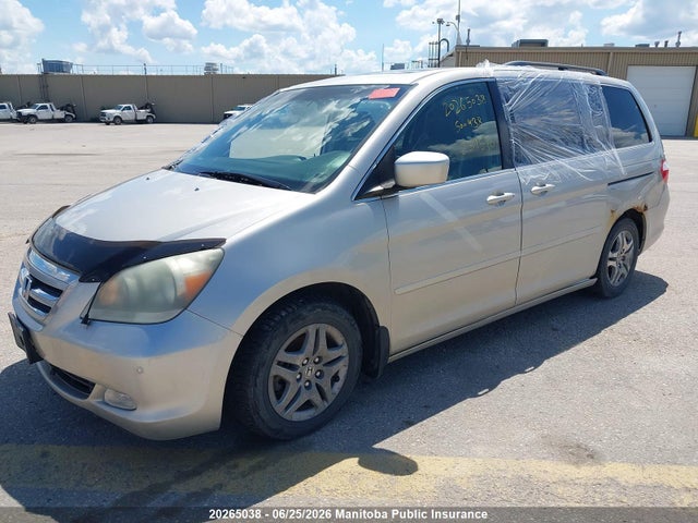 Aukcja sprzedaży 2006 Honda Odyssey Touring, vin: 5FNRL38826B500438, numer aukcji: 20265038