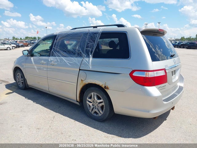 Aukcja sprzedaży 2006 Honda Odyssey Touring, vin: 5FNRL38826B500438, numer aukcji: 20265038