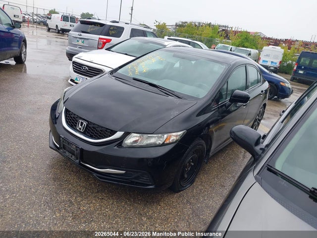 Honda CIVIC EX 2014 2HGFB2F52EH002162 Image 2