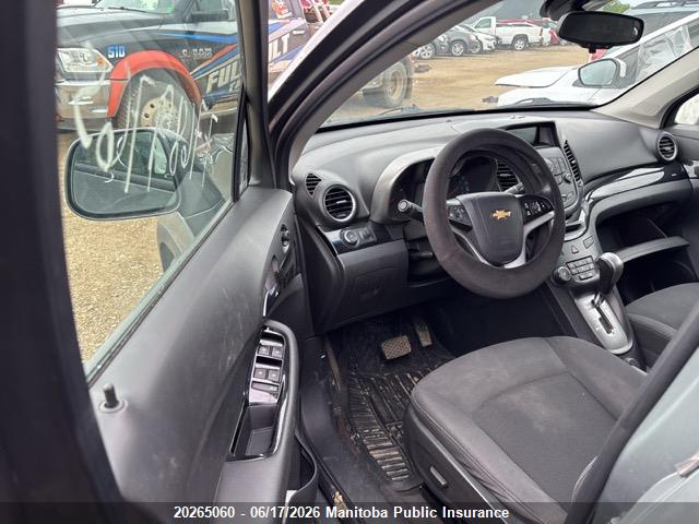 20265060 :رقم المزاد ، KL77P2EM5CK584127 vin ، 2012 Chevrolet Orlando Lt مزاد بيع