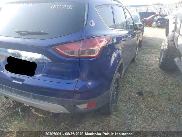 2013 Ford Escape Sel მანქანა იყიდება აუქციონზე, vin: 1FMCU9H9XDUA43165, აუქციონის ნომერი: 20265061