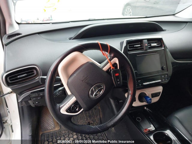 20265063 :رقم المزاد ، JTDKARFUXH3040374 vin ، 2017 Toyota Prius مزاد بيع