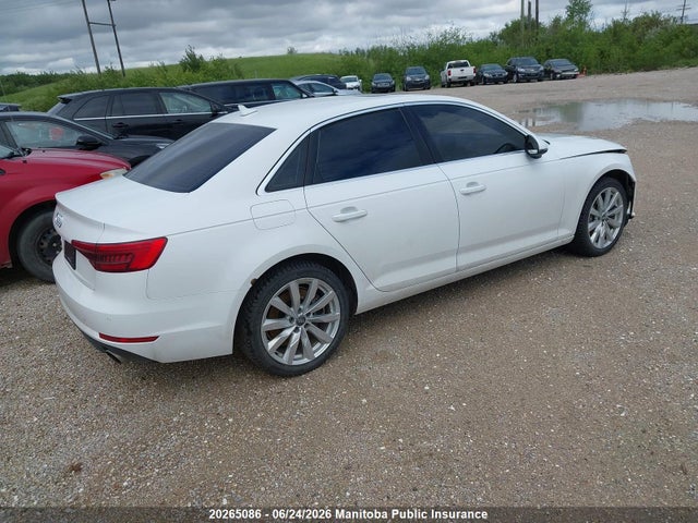 20265086 :رقم المزاد ، WAUANAF49HN003352 vin ، 2017 Audi A4 2.0t Quattro مزاد بيع