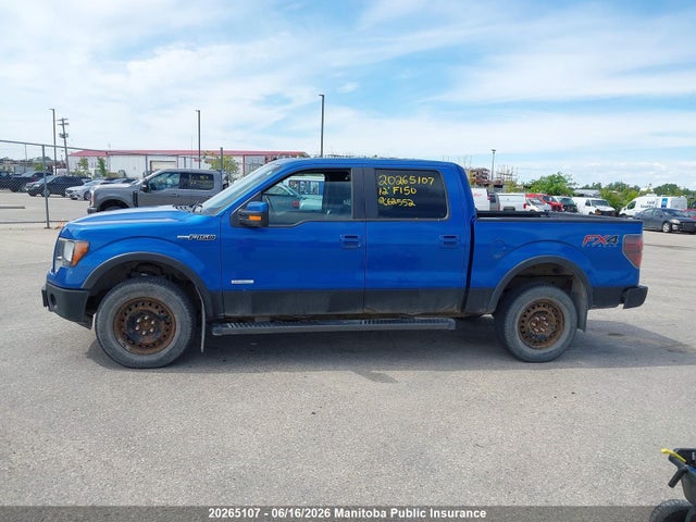 Продаж на аукціоні авто 2012 Ford F150 Fx4 Supercrew, vin: 1FTFW1ET5CFC62552, номер лоту: 20265107