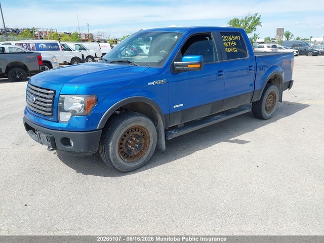 Продаж на аукціоні авто 2012 Ford F150 Fx4 Supercrew, vin: 1FTFW1ET5CFC62552, номер лоту: 20265107