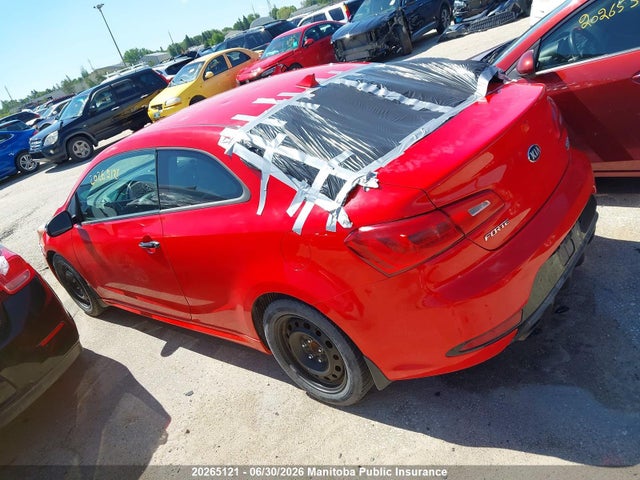 Продаж на аукціоні авто 2015 Kia Forte Sx, vin: KNAFZ6A32F5278113, номер лоту: 20265121